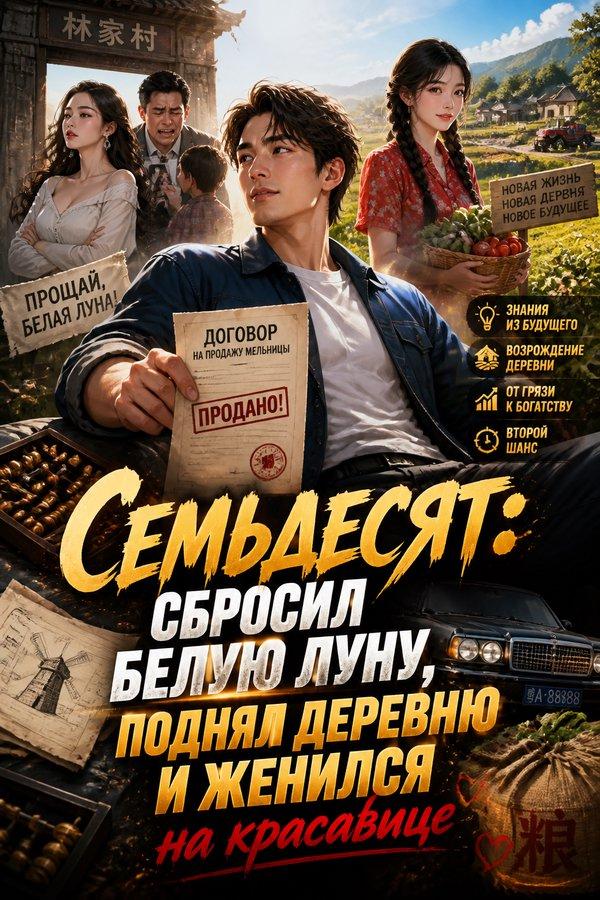 Семьдесят: сбросил белую луну, поднял деревню и женился на красавице