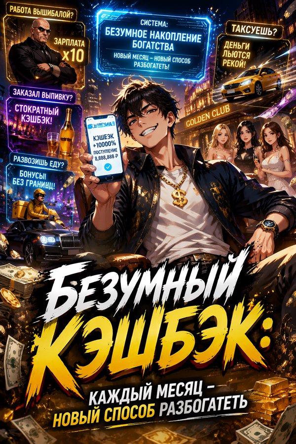 Безумный кэшбэк: Каждый месяц — новый способ разбогатеть
