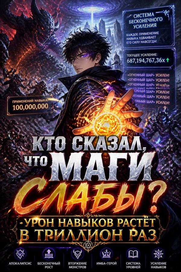Кто сказал, что маги слабы? Урон навыков растёт в триллион раз