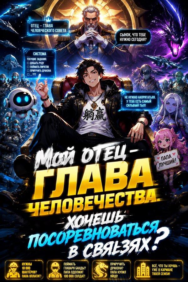 Мой отец — глава человечества. Хочешь посоревноваться в связях?