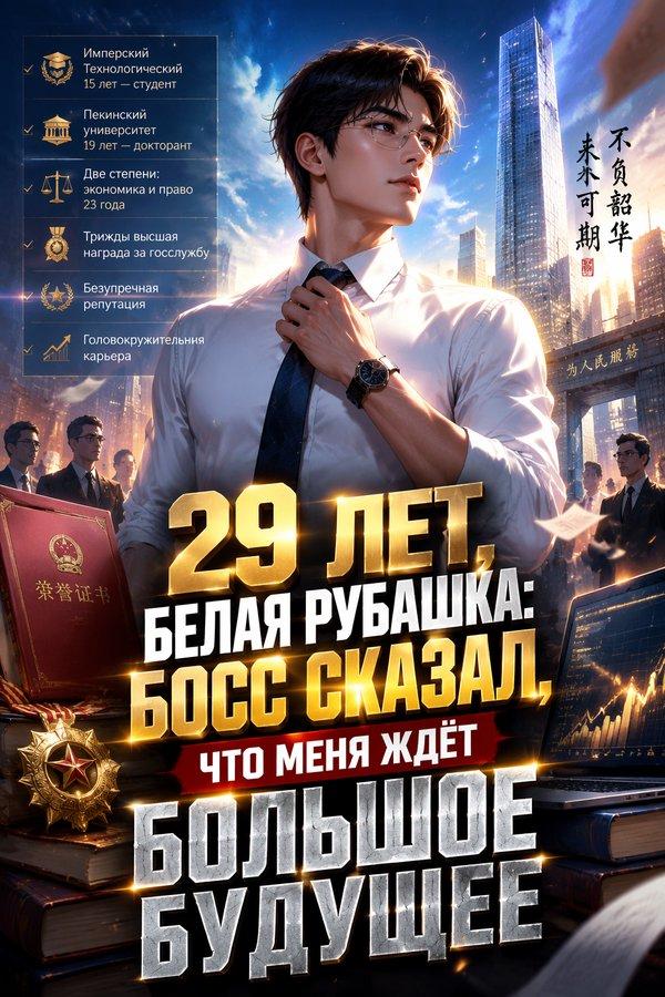 29 лет, белая рубашка: Босс сказал, что меня ждёт большое будущее