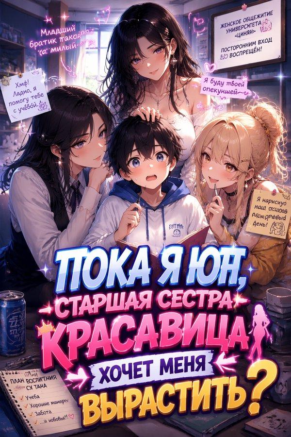 Пока я юн, старшая сестра-красавица хочет меня вырастить?
