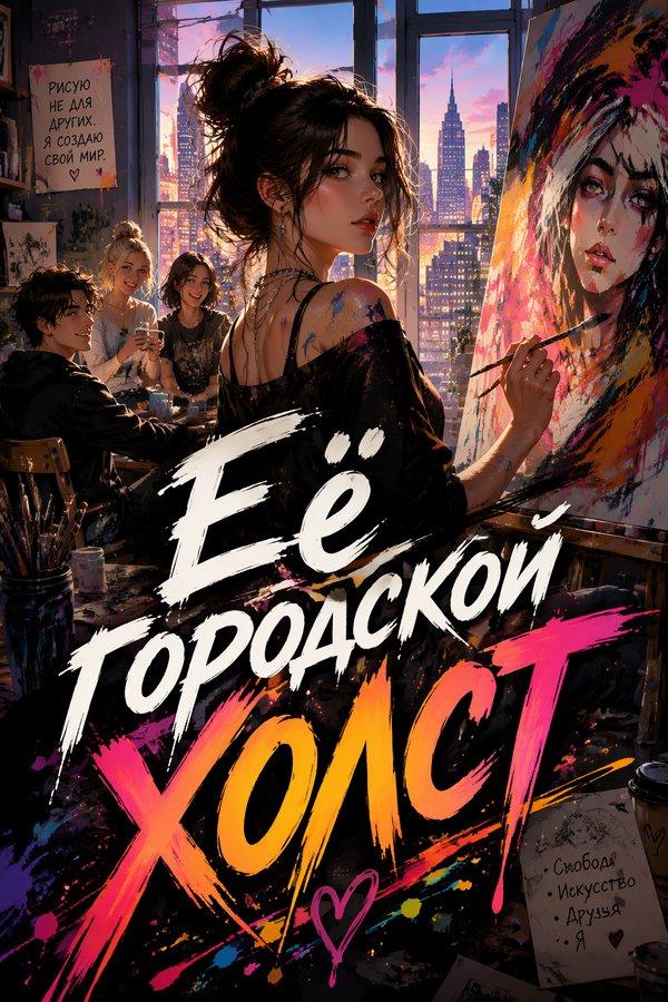 Её городской холст
