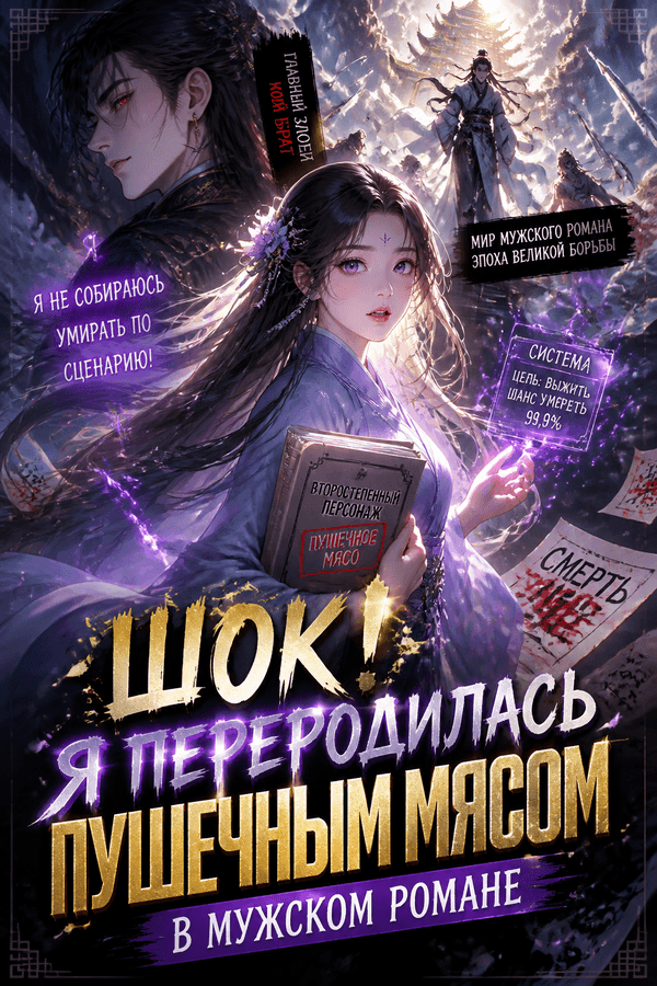 Шок! Я переродилась пушечным мясом в мужском романе