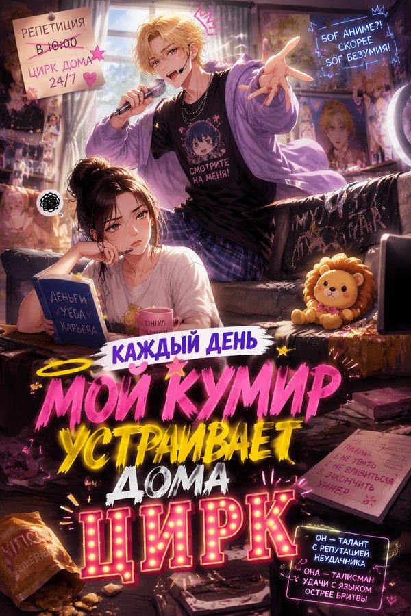 Каждый день мой кумир устраивает дома цирк