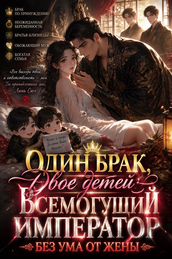 Один брак, двое детей: Всемогущий император без ума от жены