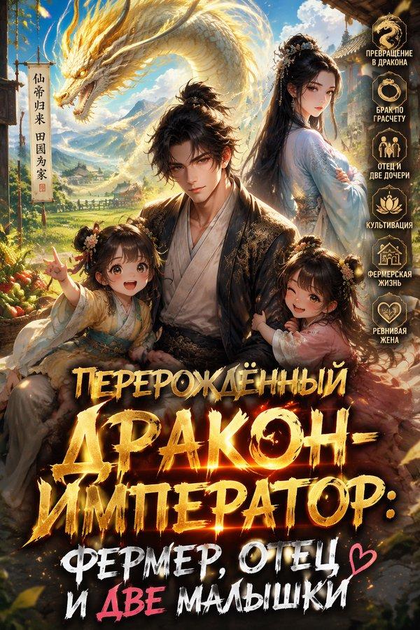Перерождённый Дракон-Император: Фермер, Отец и Две Малышки