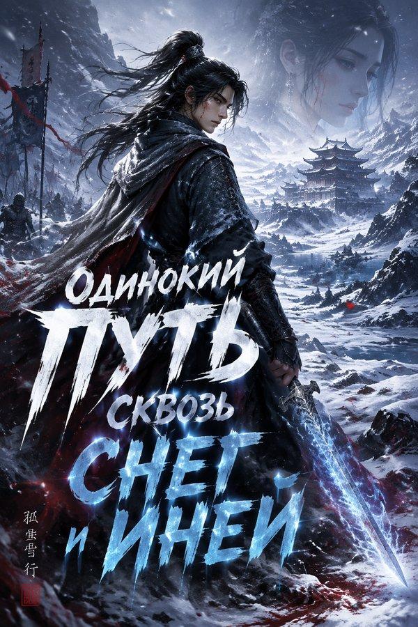Одинокий путь сквозь снег и иней