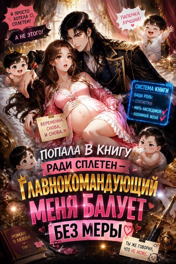 Попала в книгу ради сплетен — главнокомандующий меня балует без меры