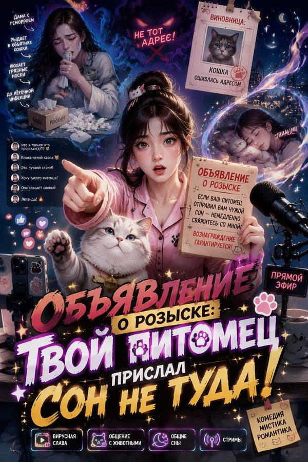 Объявление о розыске: твой питомец прислал сон не туда!