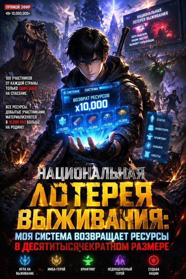 Национальная лотерея выживания: Моя система возвращает ресурсы в десятитысячекратном размере