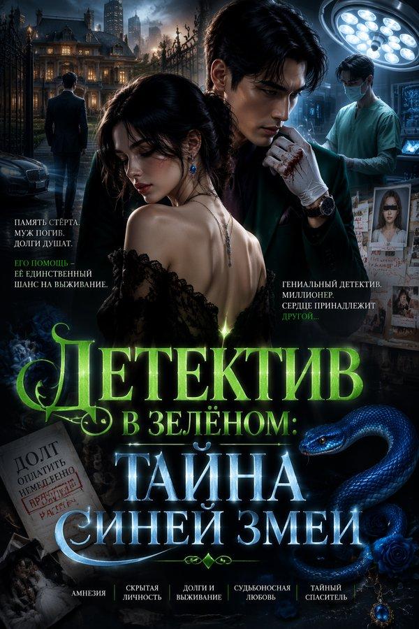 Детектив в зелёном: Тайна синей змеи