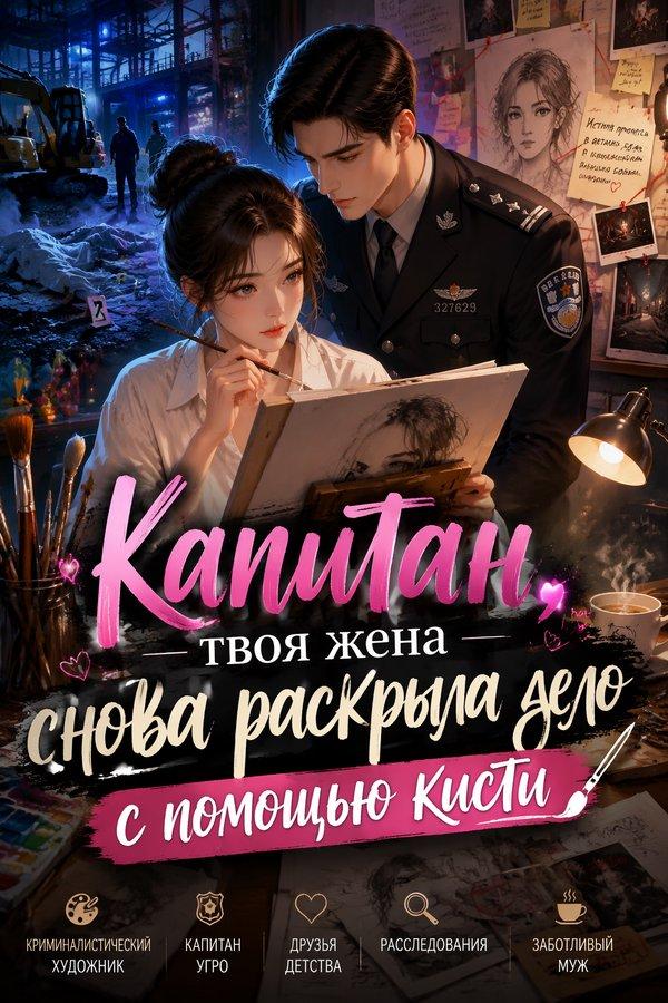 Капитан, твоя жена снова раскрыла дело с помощью кисти