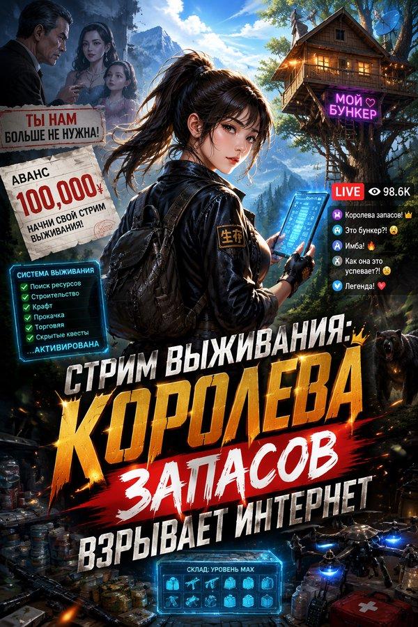 Стрим выживания: Королева запасов взрывает интернет