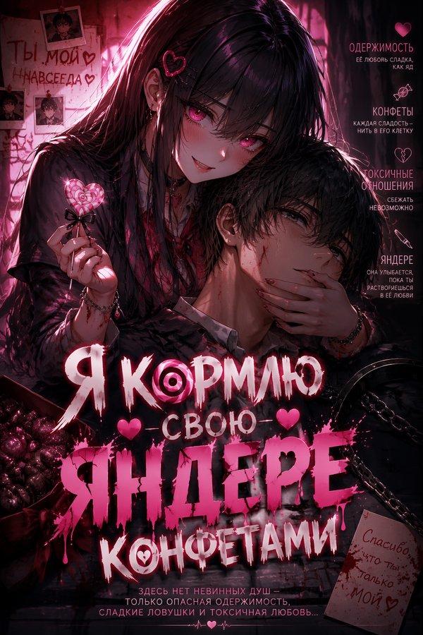 Я кормлю свою яндере конфетами