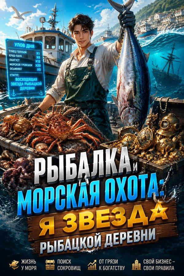 Рыбалка и морская охота: я звезда рыбацкой деревни