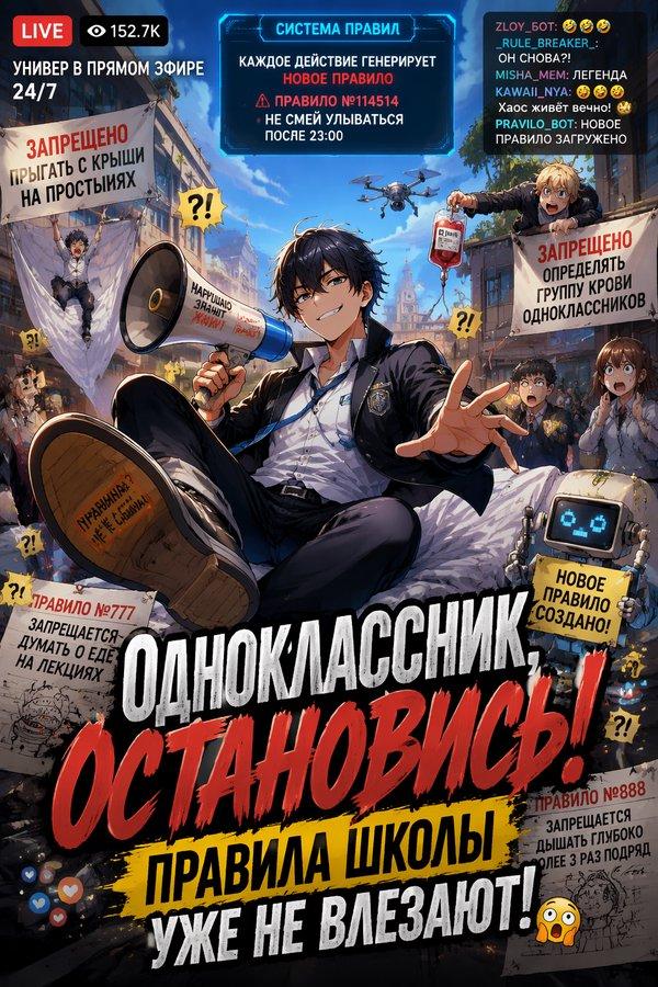 Одноклассник, остановись! Правила школы уже не влезают!