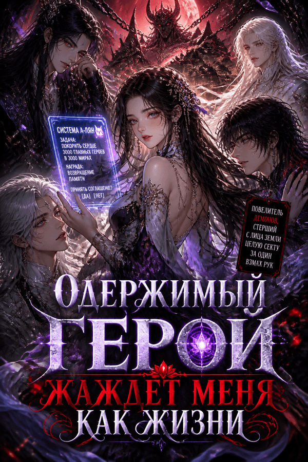 Одержимый герой жаждет меня как жизни
