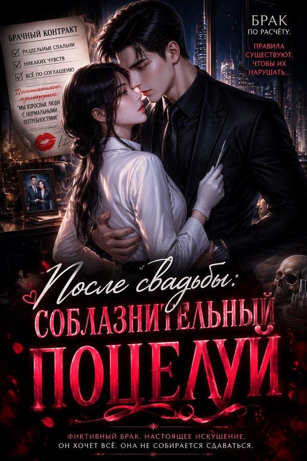 После свадьбы: соблазнительный поцелуй