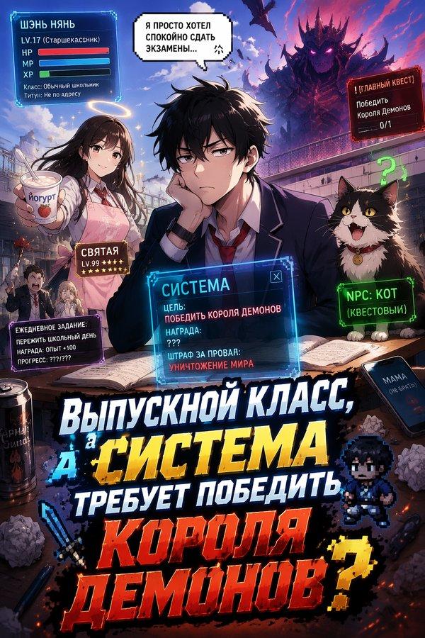 Выпускной класс, а система требует победить Короля Демонов?