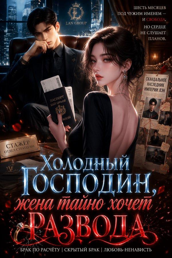 Холодный господин, жена тайно хочет развода