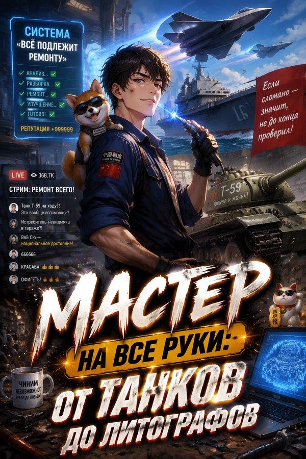 Мастер на все руки: от танков до литографов
