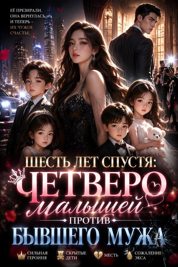 Шесть лет спустя: четверо малышей против бывшего мужа