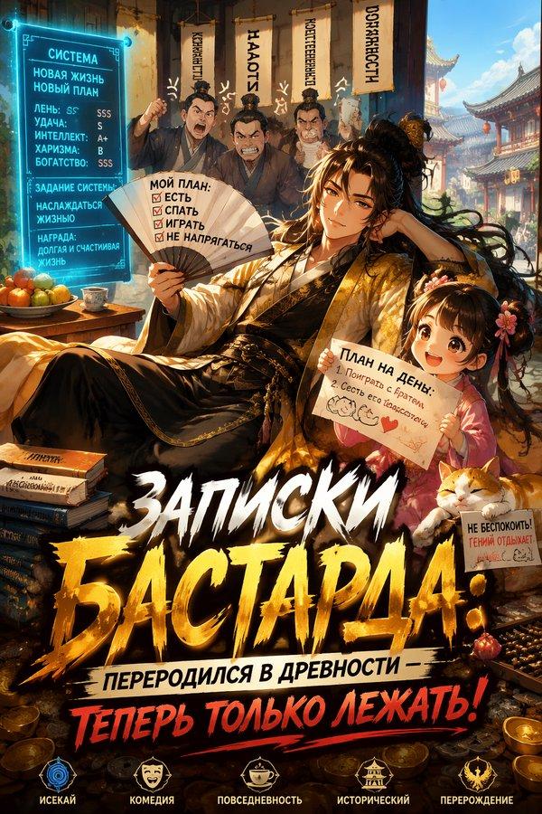 Записки бастарда: Переродился в древности — теперь только лежать!