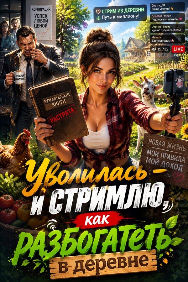 Уволилась — и стримлю, как разбогатеть в деревне