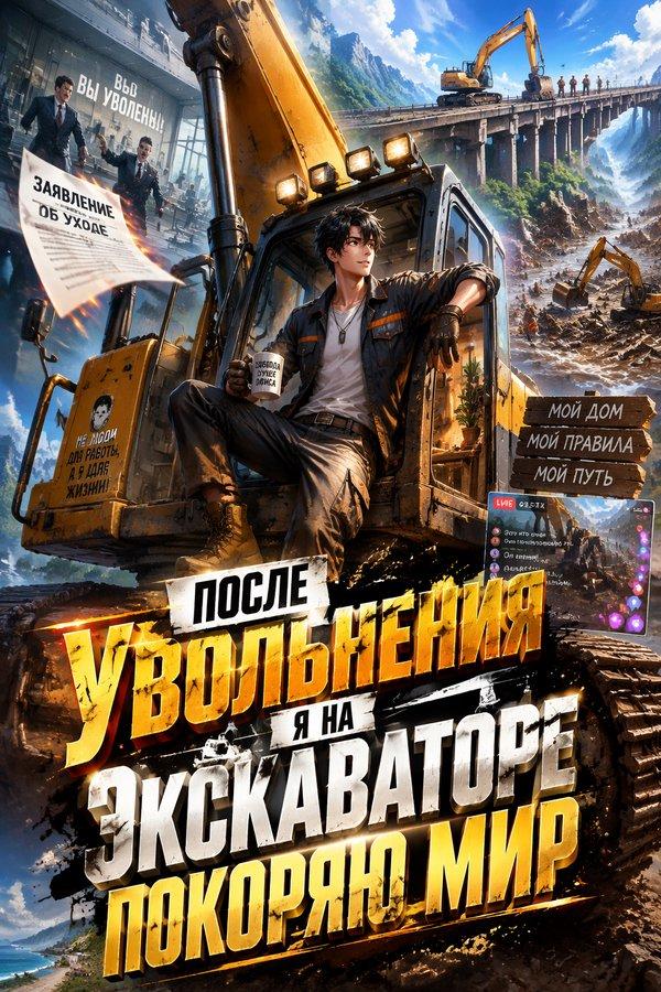 После увольнения я на экскаваторе покоряю мир