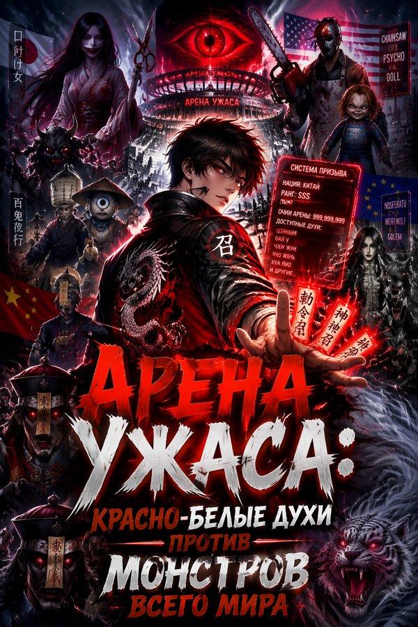 Арена Ужаса: Красно-белые духи против монстров всего мира