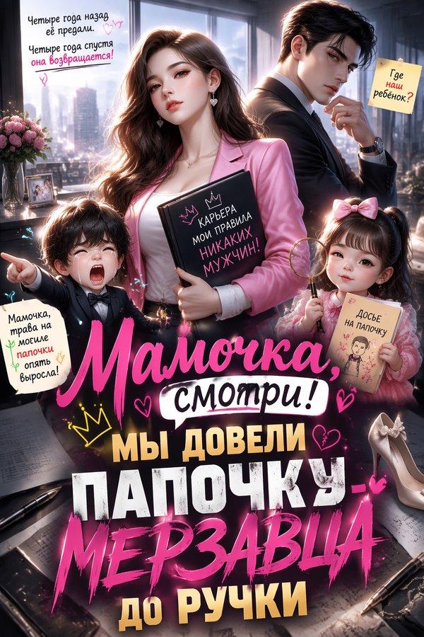 Мамочка, смотри! Мы довели папочку-мерзавца до ручки