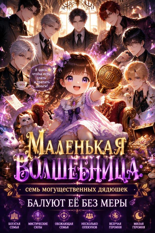 Маленькая волшебница: семь могущественных дядюшек балуют её без меры