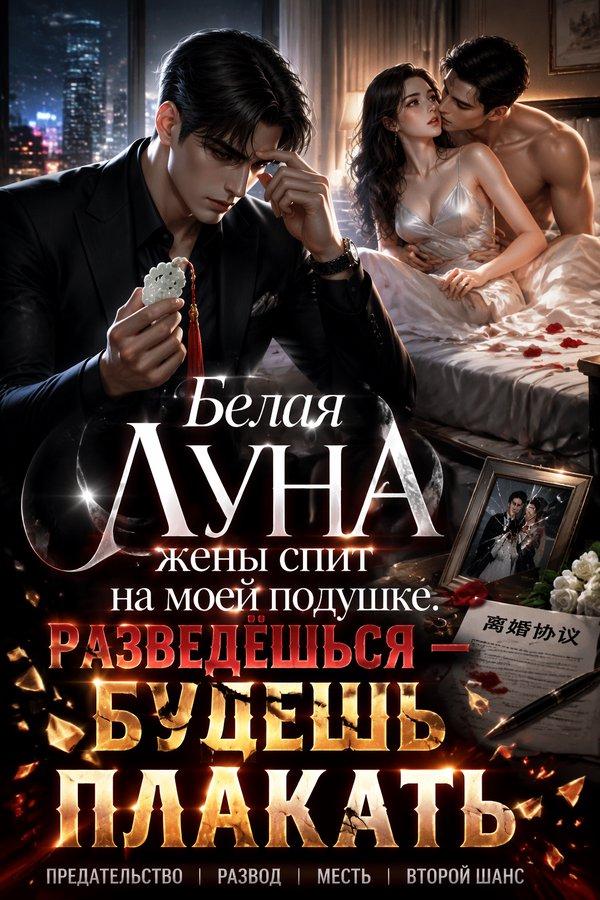 Белая луна жены спит на моей подушке. Разведёшься — будешь плакать