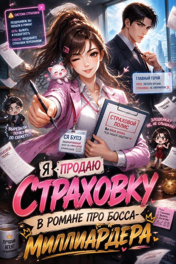 Я продаю страховку в романе про босса-миллиардера