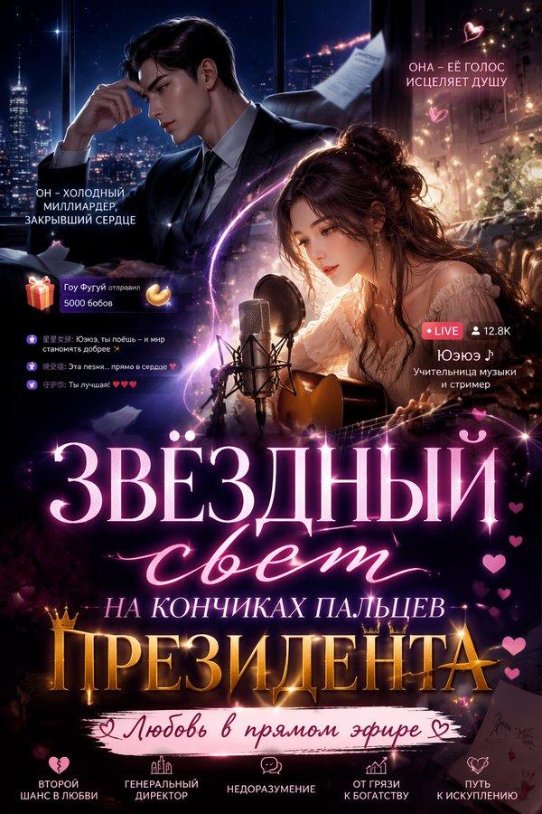 Звёздный свет на кончиках пальцев президента: Любовь в прямом эфире