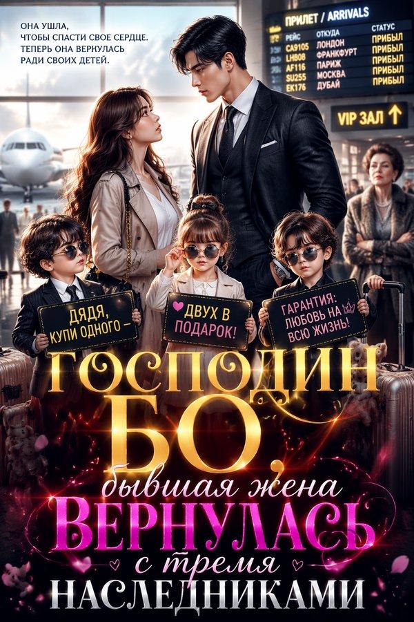 Господин Бо, бывшая жена вернулась с тремя наследниками