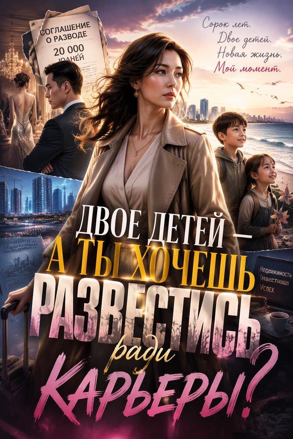 Двое детей — а ты хочешь развестись ради карьеры?