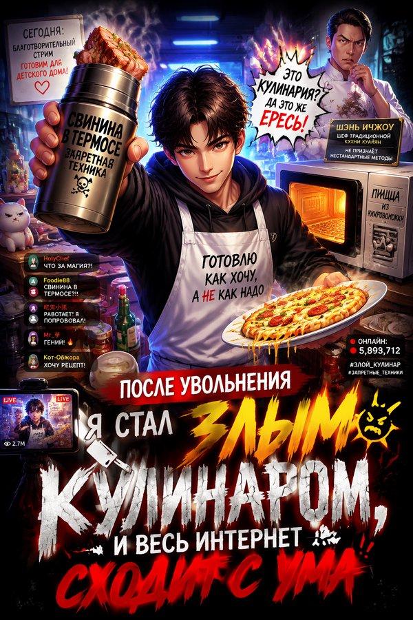 После увольнения я стал злым кулинаром, и весь интернет сходит с ума
