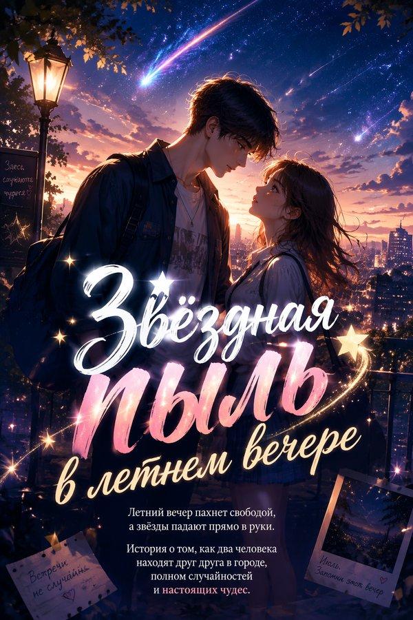 Звёздная пыль в летнем вечере