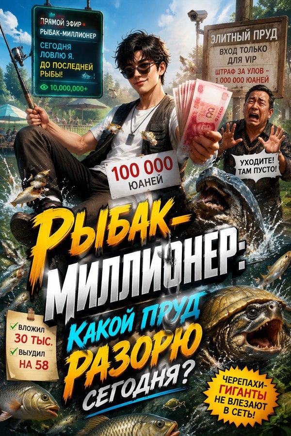 Рыбак-миллионер: Какой пруд разорю сегодня?