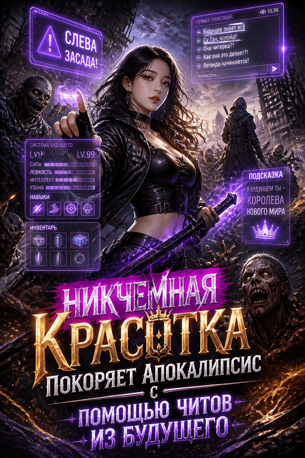 Никчемная красотка покоряет апокалипсис с помощью читов из будущего