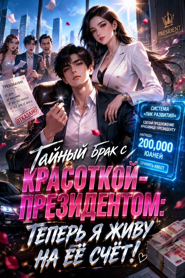 Тайный брак с красоткой-президентом: теперь я живу на её счёт!