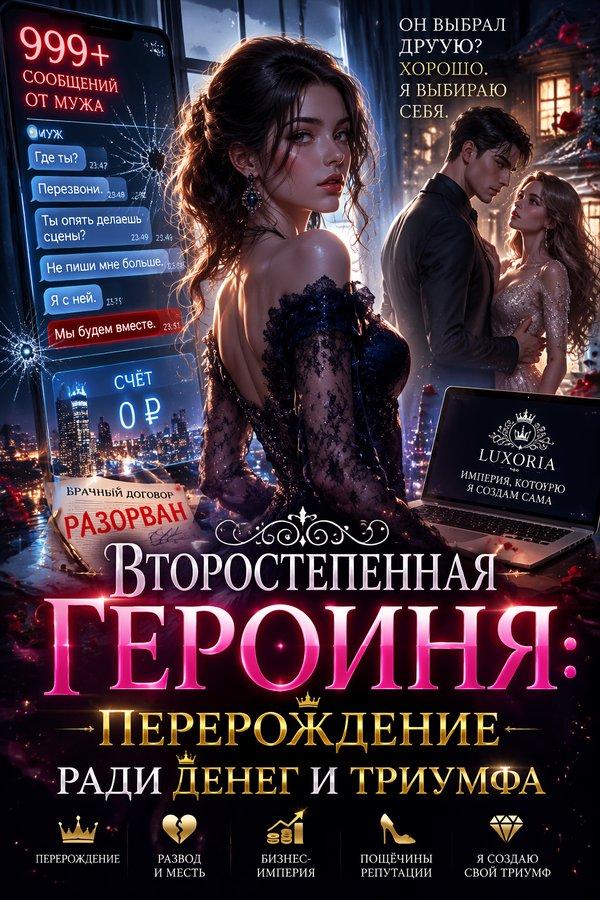 Второстепенная героиня: Перерождение ради денег и триумфа