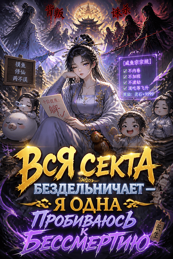 Вся секта бездельничает — я одна пробиваюсь к бессмертию