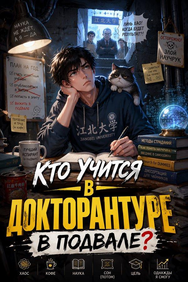 Кто учится в докторантуре в подвале?