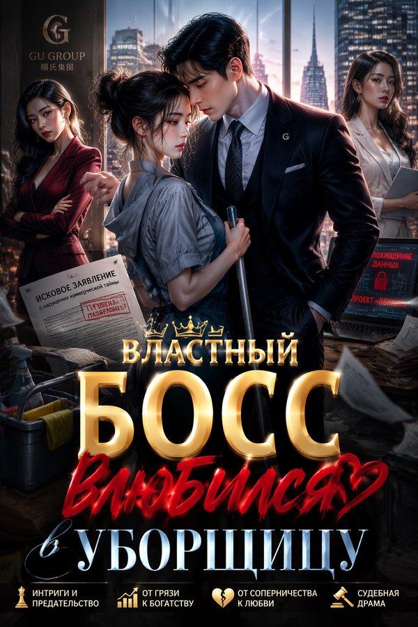 Властный босс влюбился в уборщицу