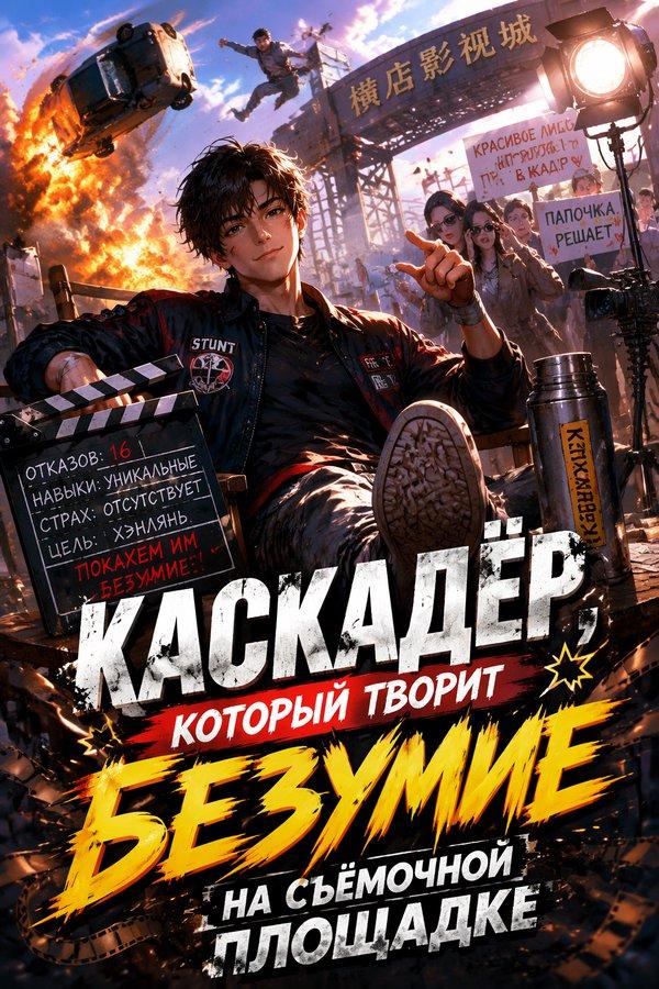 Каскадёр, который творит безумие на съёмочной площадке