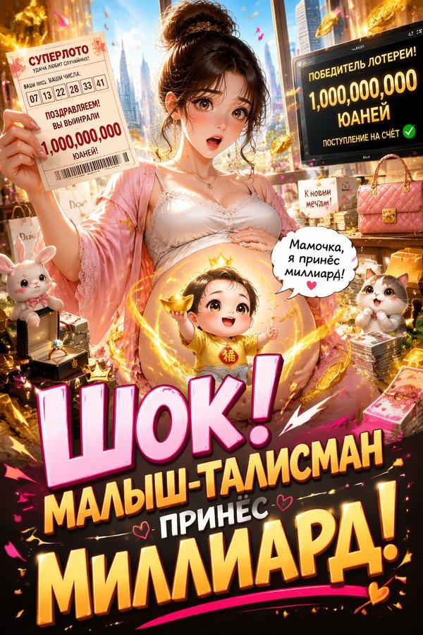 Шок! Малыш-талисман принёс миллиард!