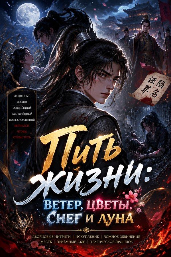 Путь жизни: ветер, цветы, снег и луна